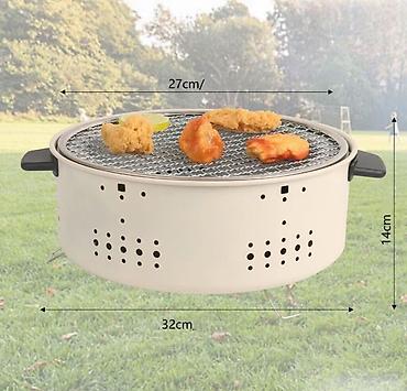Другая техника для кухни: Гриль угольный Camping Grill — компактный мангал для пикника и дачи — 2
