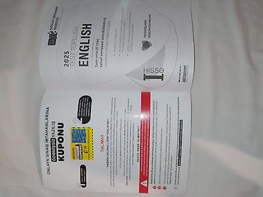Testlər: İngilis dili Testlər 11-ci sinif, DİM, 1-ci hissə — 3