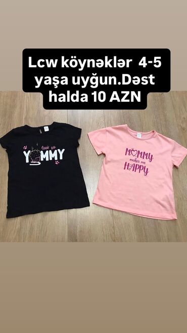 qiz eynekleri: Köynək, Qız üçün, 4 - 5 yaş, Lc Waikiki