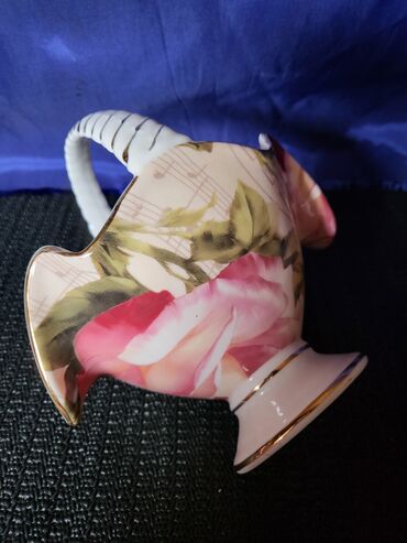 Ostalo posuđe: Korpa nova,vintaz,bombonijera Limonz stil Harmony. Porcelanska — 15