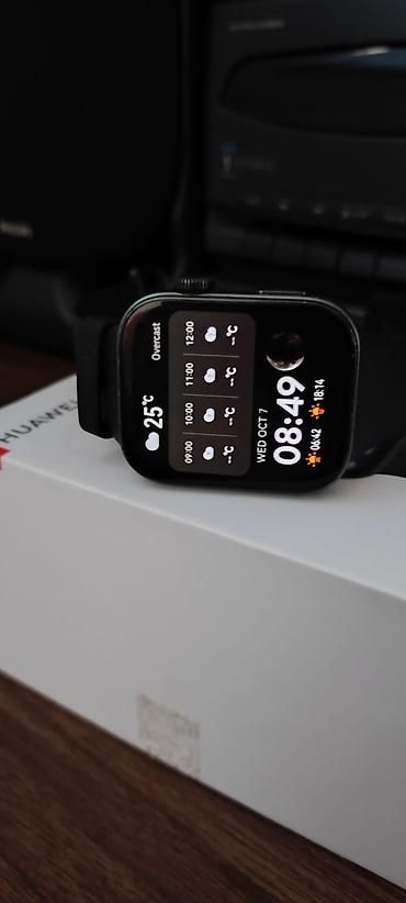 Smart saatlar: Huawei Watch Fit 3 – qara rəng Xüsusiyyətlər: - Dikdörtgəllı, tam — 2