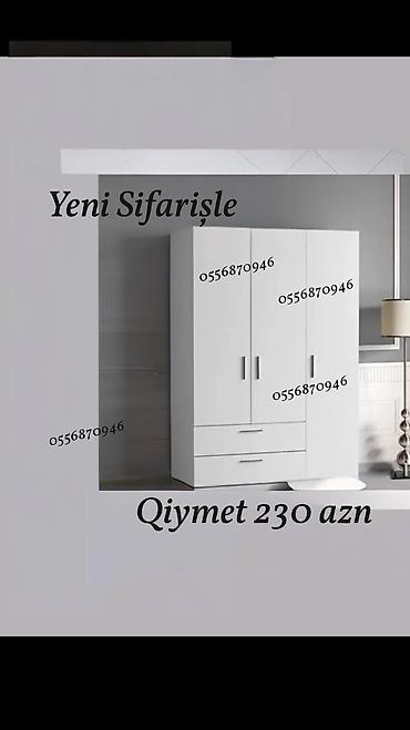 Şifonyerlər: Dolablar sfoner paltar şkafı paltar dolap kamod termo qarderop - — 1