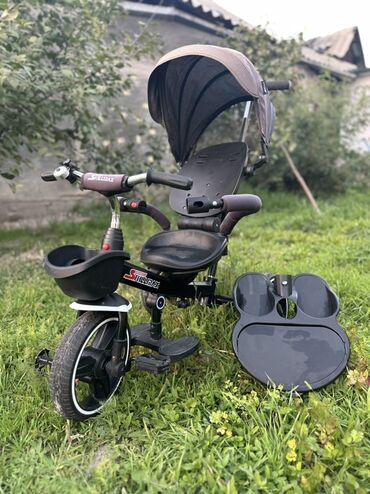 cybex коляски цена бишкек: Детский трехколесный велосипед-каталка Skillmax с родительской ручкой
