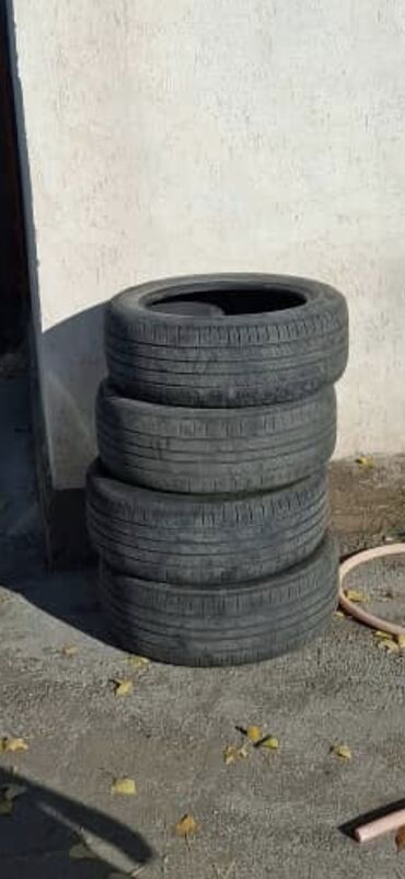 шины на ниву r16: ПРОДАЮ ЛЕТНЮЮ РЕЗИНУ СТОЯЛИ НА К5 КОМПЛЕКТ 4шт
215/55/17