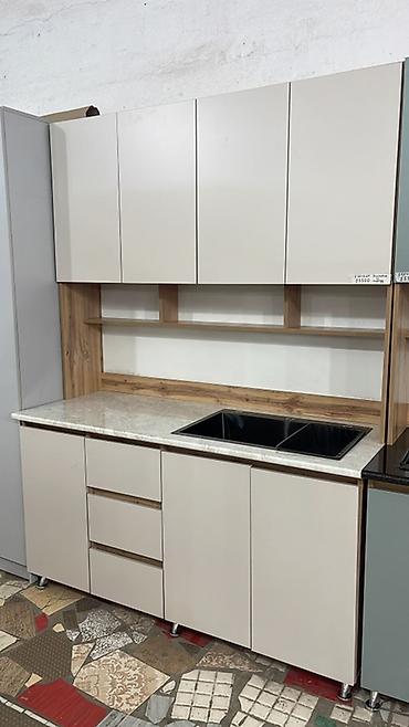 Кухонные гарнитуры: Кухонный гарнитур современного дизайна - Прямые кухонные модули с — 7