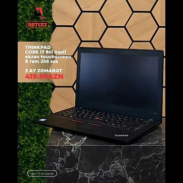 processor core i7: Lenovo ThinkPad X280 noutbuk – kompakt və güclü biznes sinfi model — 1