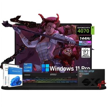 запись игры на ps4: Ноутбук, MSI, 16 ГБ ОЭТ, Intel Core i7, 16 ", Жаңы, Жумуш, окуу үчүн, эс тутум SSD