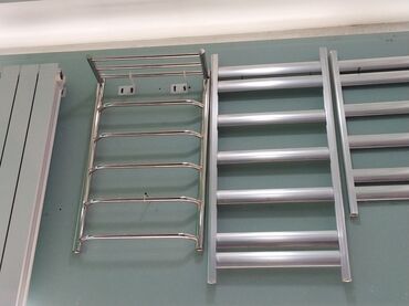 Cмесители для душа: Divara quraşdırılan dəsmal asılqanı və ya radiator kimi istifadə oluna