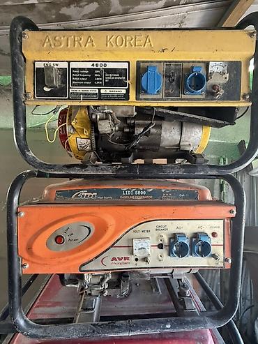 Бензиновые генераторы, 
3,5kw 13000сом
5,5kw 20000сом