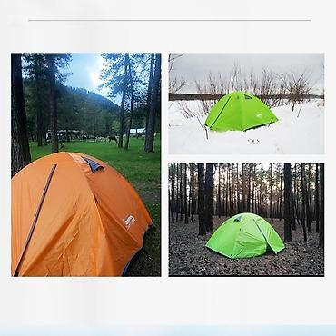 Палатки: Палатки двухслойные Desert Fox Лёгкие Компактные Ветроустойчевые — 14