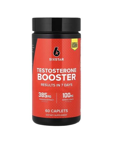 Vitaminlər və BAƏ: Six Star Testosterone Booster – qida əlavəsi Xüsusiyyətlər: - Klinik