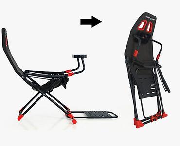 trak racer: Игровое кресло, Новый, Без колесиков, цвет - Черный — 1