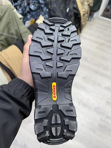 salomon 41: Зимние рабочие ботинки с мехом - Материал верха: плотная тиснёная — 3