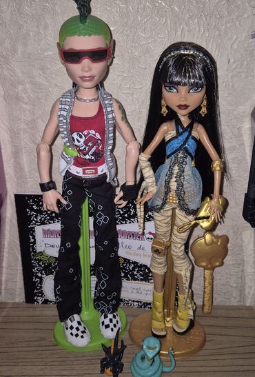 Oyuncaqlar: Deuce and Cleo De Nile Monster high g1 kukla
Дьюс и Клео Монстр хай