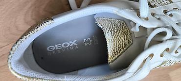 носки: Geox, Размер: 38, цвет - Белый, Б/у — 5
