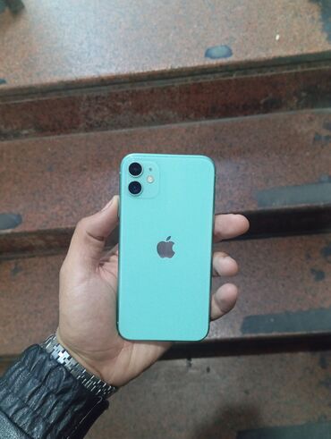 inpods 12 qiymeti: IPhone 11, 128 ГБ, Зеленый, Face ID