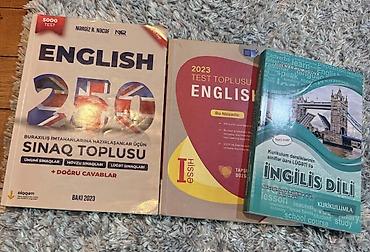 dərs kitabları: Məhsul: İngilis dili üzrə hazırlıq və sınaq topluları paketi Tərkib — 1