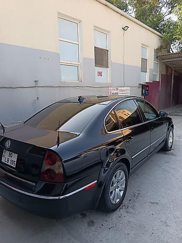 vaz hisseleri: Volkswagen Passat sedan – qara rəng, AZ nömrə nişanı “90 LB 105” — 7