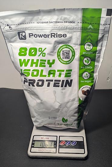 whey: 💪 Сывороточный протеин 80% — PowerRise Whey Isolate Protein 🍫 🔥 Для — 1