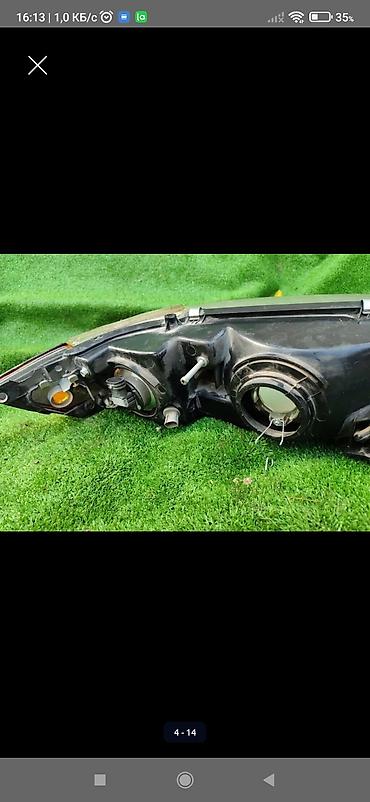 Передние фары: Передняя левая фара Toyota 2000 г., Б/у, Аналог, Япония — 4