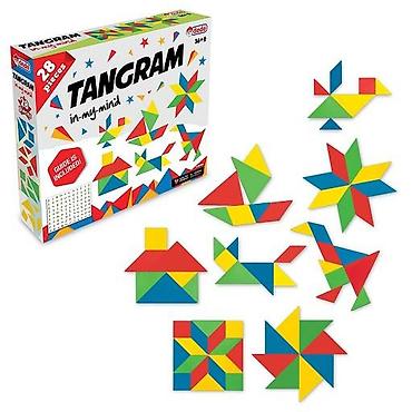 starke converse: Tangram slagalica – edukativna igračka za decu 3+ Tangram slagalica — 1