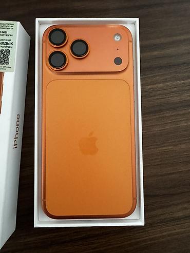IPhone 17 Pro Max, Новый, 256 ГБ, Оранжевый, Коробка, 98 %