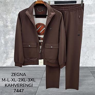 военный куртка: Мужской спортивный костюм ZEGNA, модель - Комплектация: куртка на — 3