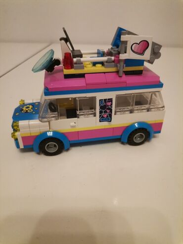 kosilica igracka: Lego friends spasilački kombi, sklopljen kao na slici