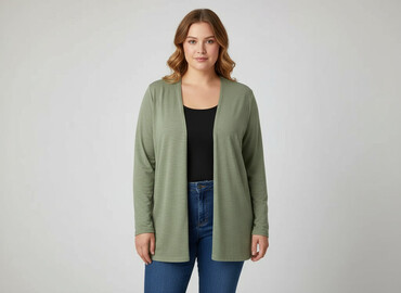 ubrania oversize: Janina, Кардиган жіночий, розмір 4XL