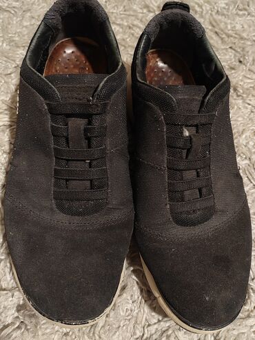 cizme na pertlanje: Geox, 38, color - Black