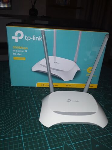 nar wifi modem qiymeti: WiFi Router 300Mbps TL-WR840N Modem təzədir, 2 ay işlənilib