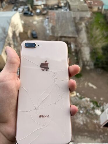 iphone 8 qiymeti islenmis: IPhone 8 Plus, 64 GB, Matte Gold, Barmaq izi