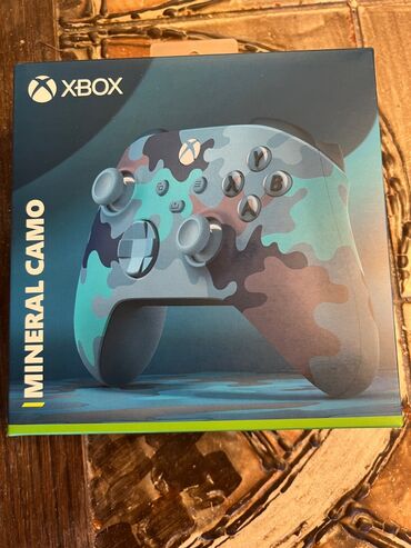 Oyun diskləri və kartricləri: XBOX controller mineral camo pultu