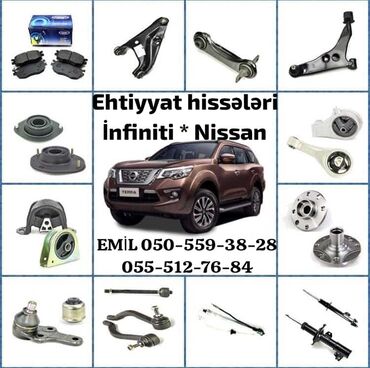 infiniti qx4: İnfiniti Nissan ehtiyyat hissələri satışda. zəmanət verilir. servis