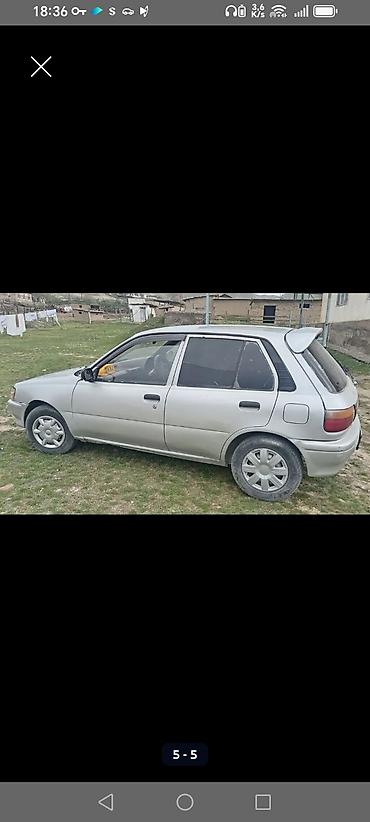 weiltmester ex5: Toyota Starlet: 1994 г., 1.3 л, Механика, Бензин, Хэтчбэк — 1