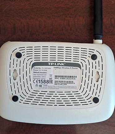 router satışı: Tp-link router satılır. işlənmiş. heç bir problem yoxdur — 2
