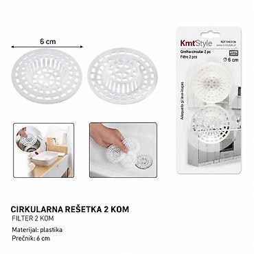 KMT Crni mali plastični saksijska cediljka za sudoperu 5403126