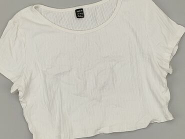 t shirty pinko białe: Top Shein, XL (EU 42), condition - Good