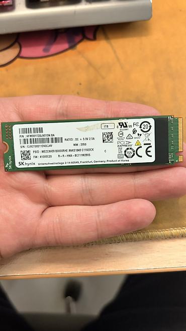 hp 2710p: Накопитель для ПК, Б/у, SK Hynix, SSD, 1 ТБ, Для ПК — 1