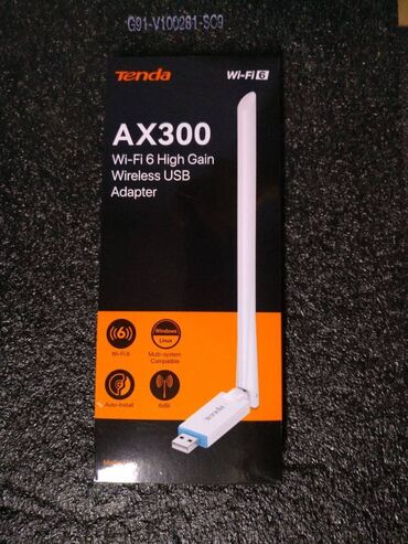 мадем мегаком: Wireless Adapter Tenda U2 150Mbps Wireless USB Adapter 1*6dBi Antenna