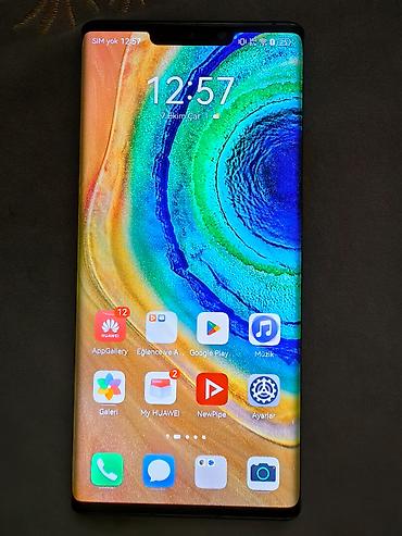 huawei mate 70 pro: Huawei Mate 30 Pro 5G, 256 GB, rəng - Qara, Barmaq izi, Face ID, Sensor — 9
