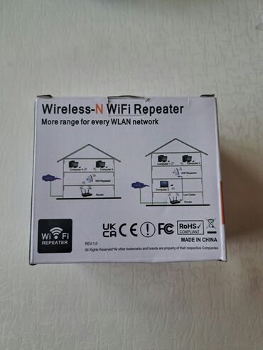 Modemlər və şəbəkə avadanlıqları: WİFİ Repeater Yenidir.WİFİ-nin siqnalını artırır.İnternetin zəif lalafo.az -da Modemlər və şəbəkə avadanlıqları: WİFİ Repeater Yenidir.WİFİ-nin siqnalını artırır.İnternetin zəif