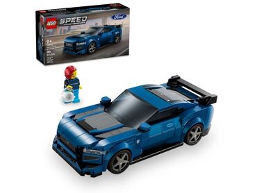 igrushki dlja detej s 9 let: Lego Speed Champions 76920 Ford Mustang 🐎 Dark Horse 344 детали🟦