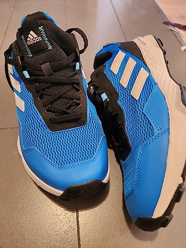 Мужские кроссовки, 44, Adidas, Новый, цвет - Синий, Самовывоз