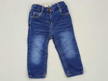 kapcie antypoślizgowe do nauki chodzenia: Spodnie jeansowe, EarlyDays, 6-9 m, stan - Dobry