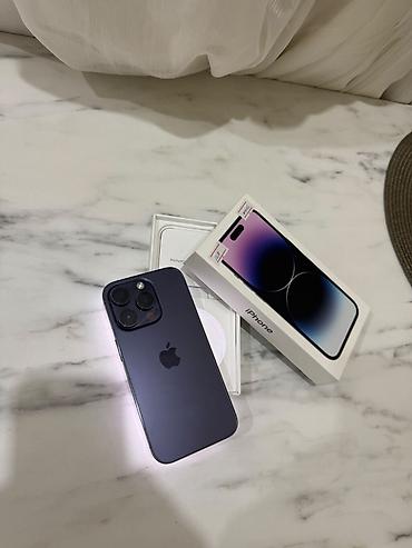 iphone sr: IPhone 14 Pro, Deep Purple, Face ID — 1