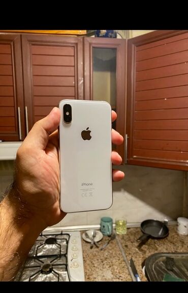 Kimya: IPhone X, 256 GB, Barmaq izi, Simsiz şarj, Face ID