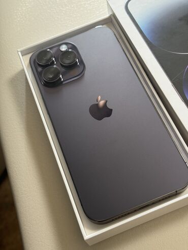 Apple iPhone: IPhone 14 Pro Max, Новый, 128 ГБ, Кабель, Коробка, 100 %