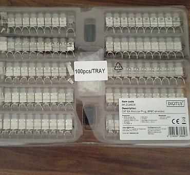 DIGITUS CAT 6A RJ45 (8P8C) Shielded modul fişləri – AK-219604 -