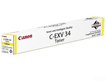 canon printer: C-EXV34 TONER Yellowcходники и аксессуары C-EXV34 Yellow toner – — 1
